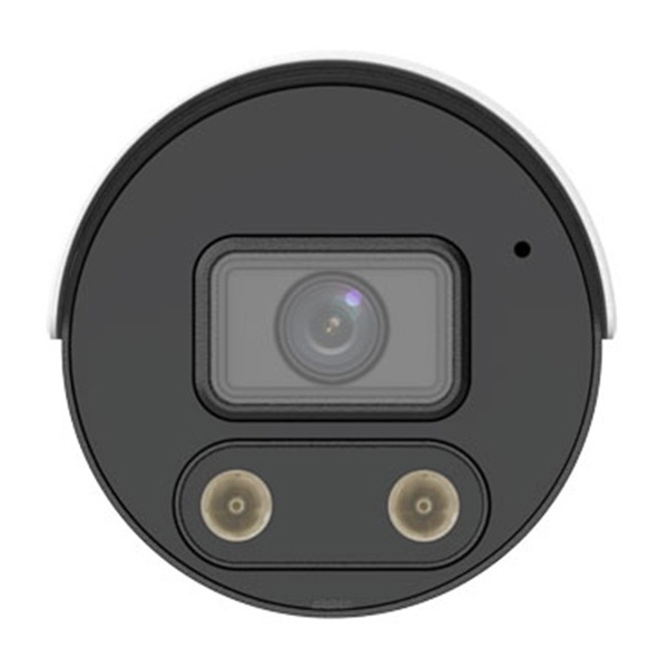 HD Intelligent Light and Audible Warning Fixed Bullet Network Camera Uniview IPC2124SB-ADF40KMC-I0, 4MP, White