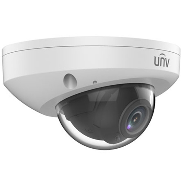 HD Intelligent LightHunter IR Fixed Mini Dome Camera Uniview IPC314SB-ADF28K-I0, 4MP, White