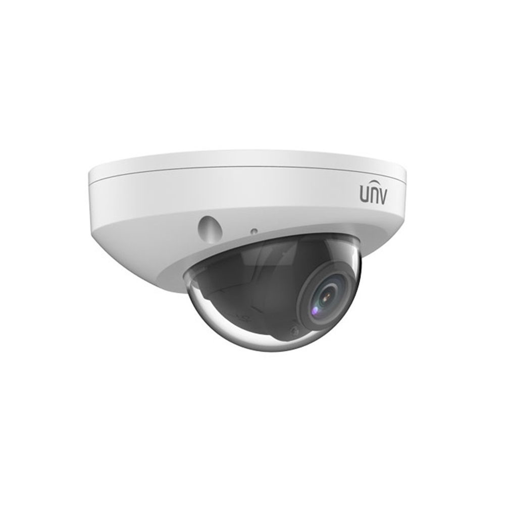 ვიდეო სათვალთვალო კამერა Uniview IPC314SB-ADF28K-I0, 4MP, HD Intelligent LightHunter IR Fixed Mini Dome Camera, White