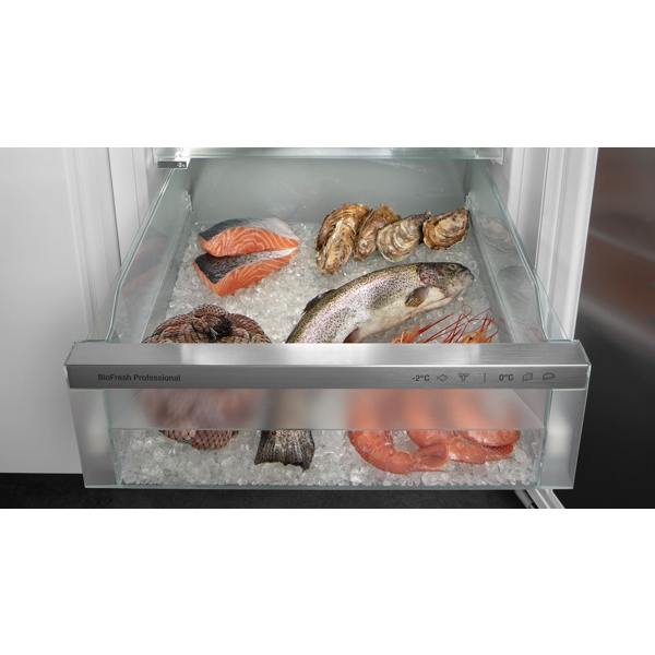 საყინულე Liebherr SRBsdd 526i prime BioFresh, 384L, D, 34Dba, Freezer, Silver