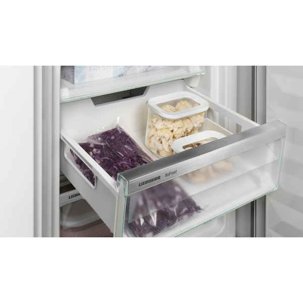 ჩასაშენებელი საყინულე Liebherr SIFNdi 5188, 213L, D, 33Dba, Built-in Freezer, White