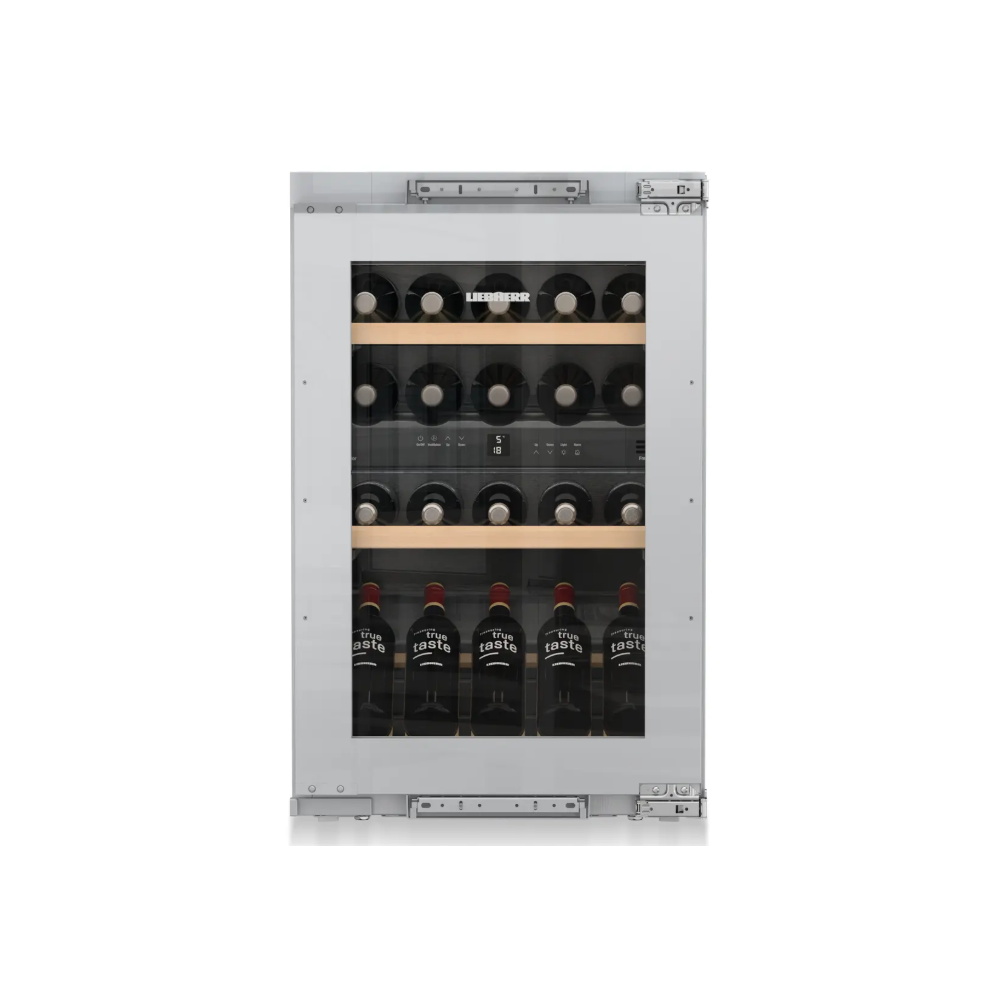 ჩასაშენებელი ღვინის მაცივარი Liebherr EWTdf 1653 Vinidor, 97L, G, 32Db, Built-in Wine Refrigerator, Silver