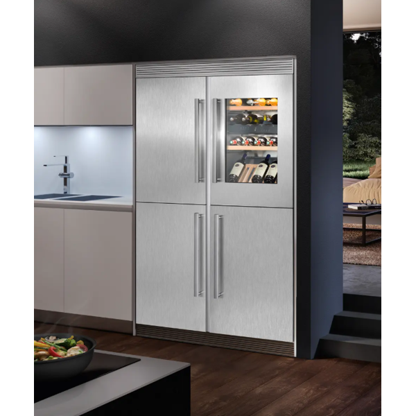 ჩასაშენებელი ღვინის მაცივარი Liebherr EWTdf 1653 Vinidor, 97L, G, 32Db, Built-in Wine Refrigerator, Silver