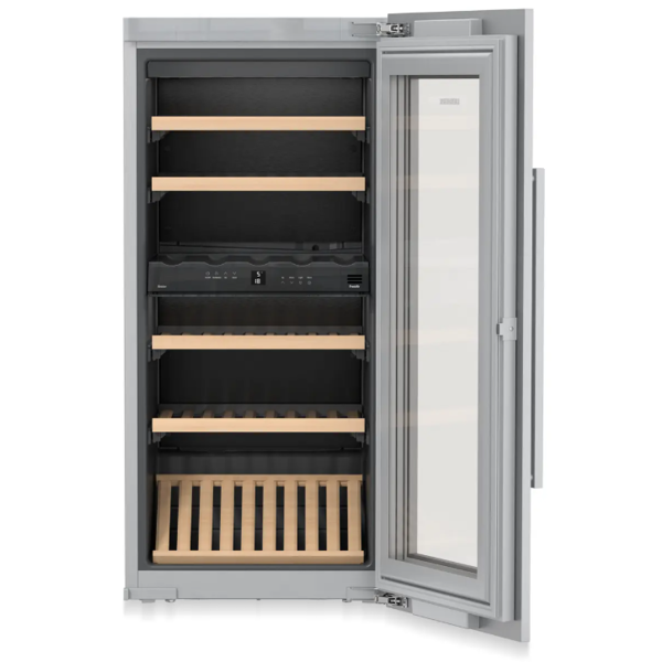 ჩასაშენებელი ღვინის მაცივარი Liebherr EWTdf 2353 Vinidor, 159L, G, 32Db, Built-in Wine Refrigerator, Silver