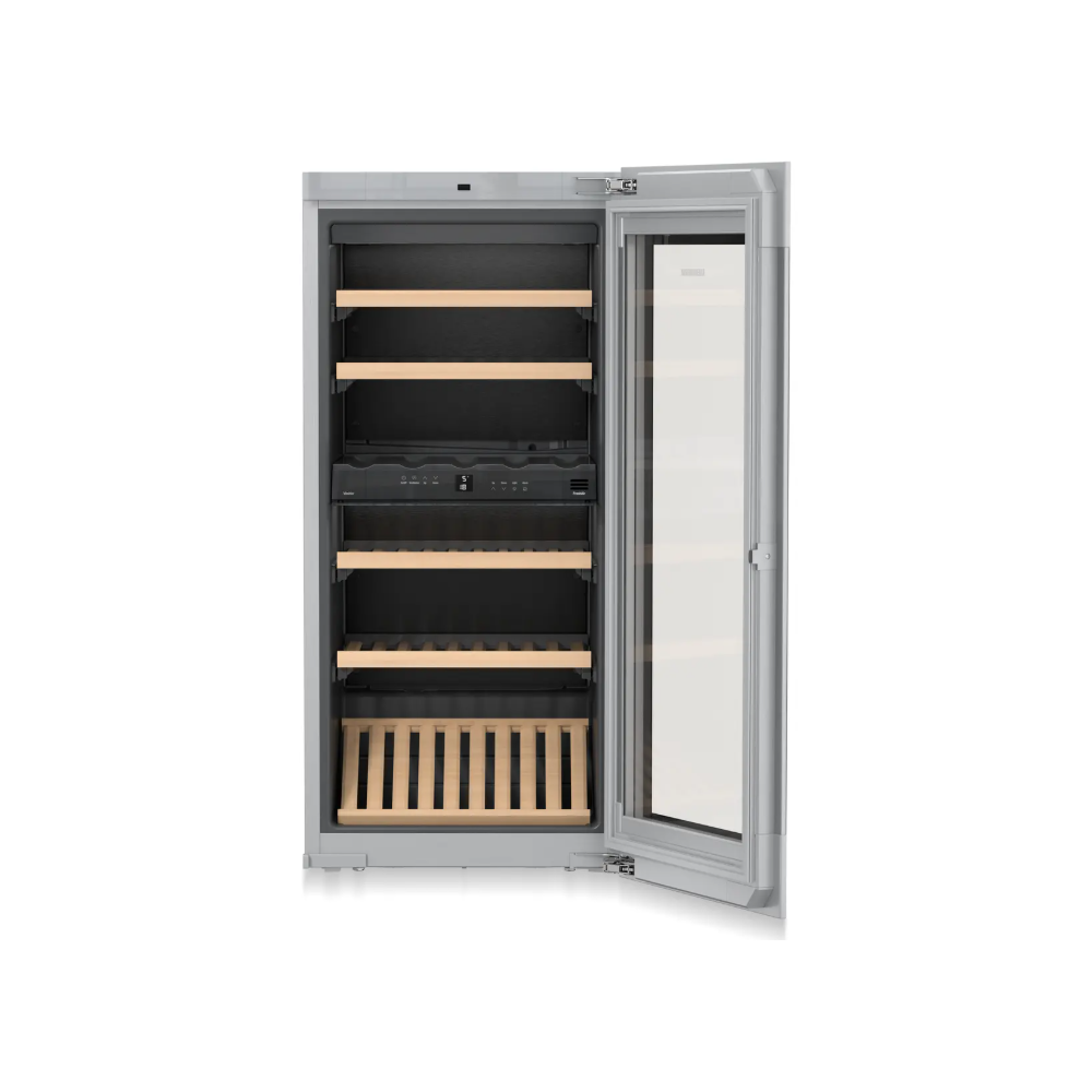 Built-in Wine Refrigerator Liebherr EWTgb 2383 Vinidor, 171L, G, 31Db, Silver/Black