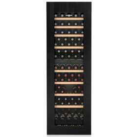 ჩასაშენებელი ღვინის მაცივარი Liebherr EWTgb 3583 Vinidor, 276L, G, 32Db, Built-in Wine Refrigerator, Silver/Black