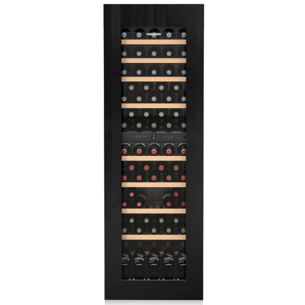 ჩასაშენებელი ღვინის მაცივარი Liebherr EWTgb 3583 Vinidor, 276L, G, 32Db, Built-in Wine Refrigerator, Silver/Black