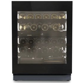 ჩასაშენებელი ღვინის მაცივარი Liebherr UWgbi 3682 Vinidor Selection, 95L, E, 32Db, Built-in Wine Refrigerator, Black