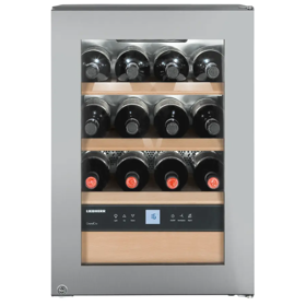 ღვინის მაცივარი Liebherr WKes 653 GrandCru, 48L, E, 37Db, Wine Refrigerator, Stainless steel