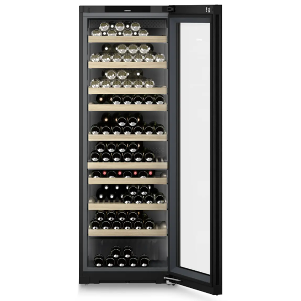ღვინის მაცივარი Liebherr WPgbi 7472 Vinidor Selection, F, 35Db, Wine Refrigerator, Black