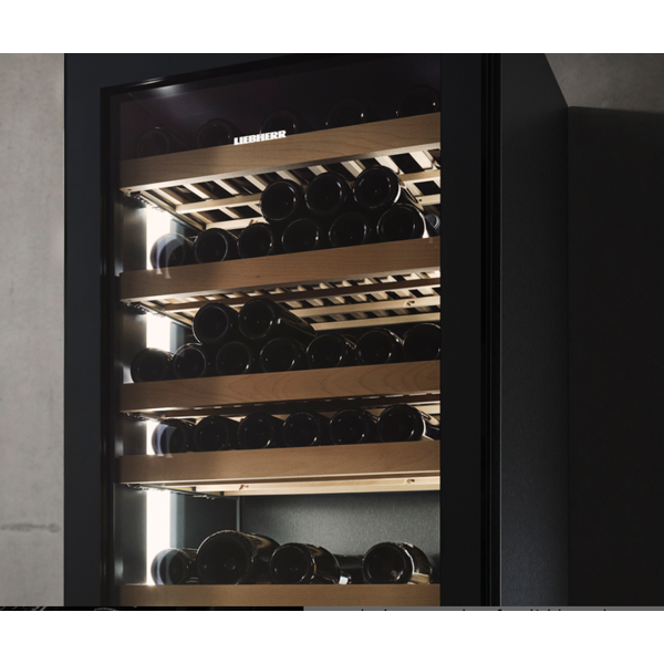 ღვინის მაცივარი Liebherr WPgbi 7472 Vinidor Selection, F, 35Db, Wine Refrigerator, Black