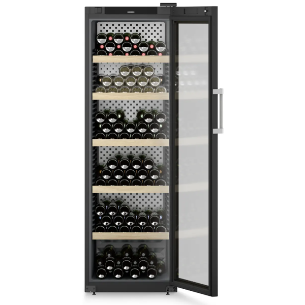 ღვინის მაცივარი Liebherr WPbli 5231 GrandCru Selection, 443L, 38Db, Wine Refrigerator, Black