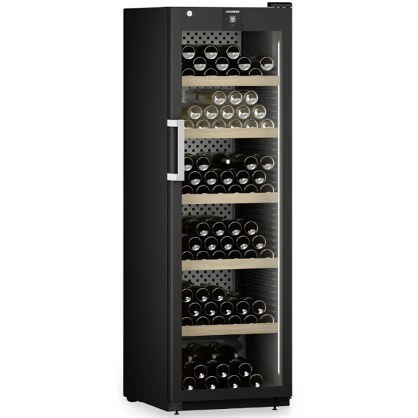 ღვინის მაცივარი Liebherr WPbli 5231 GrandCru Selection, 443L, 38Db, Wine Refrigerator, Black