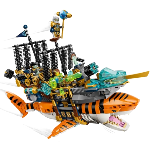 ასაწყობი კონსტრუქცია Lego 71515 Constructor Tiger Shark Tank V29, Prefabricated Construction