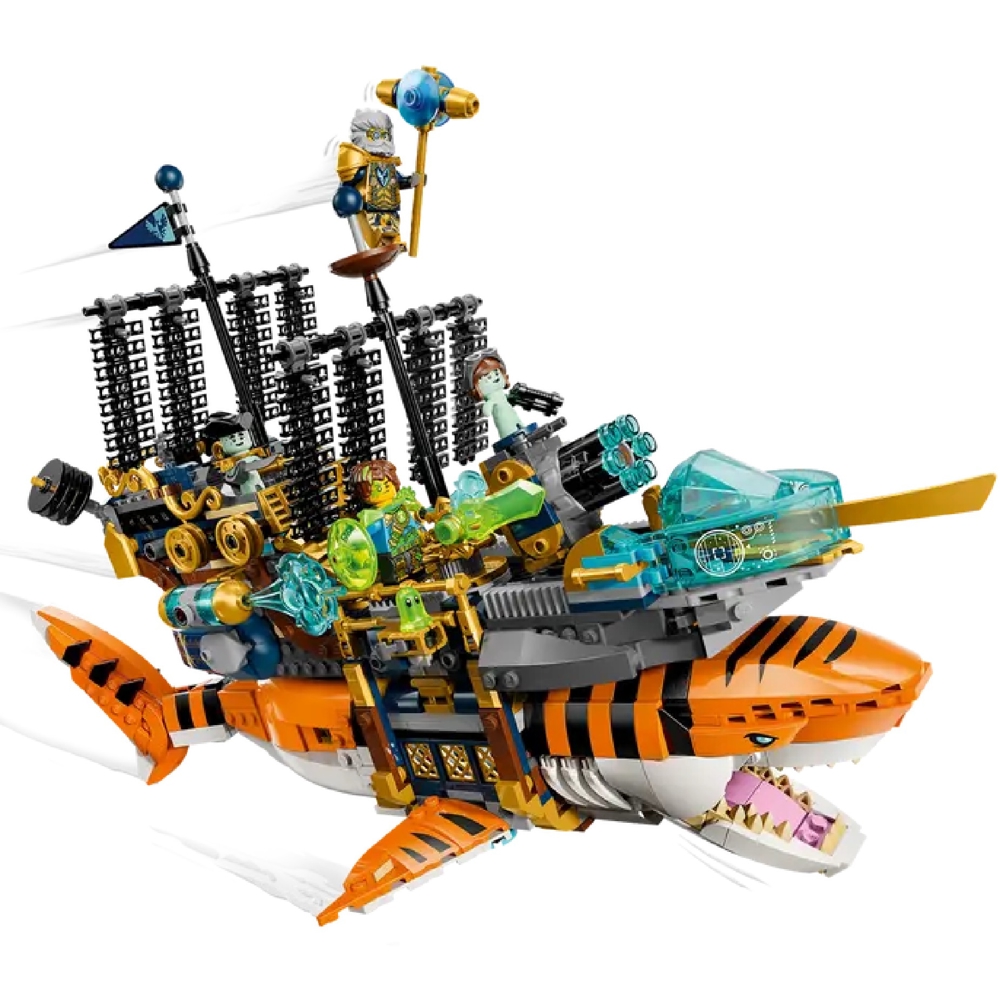 ასაწყობი კონსტრუქცია Lego 71515 Constructor Tiger Shark Tank V29, Prefabricated Construction