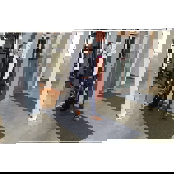 საოფისე ხალიჩა OEM IH85150MG Clean, 85x150cm, Entrance Mat, Midnight Grey