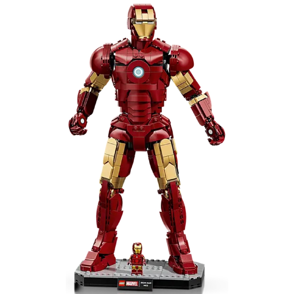 Prefabricated Construction Lego 76344 Constructor Iron Man Mark 3 Collectors