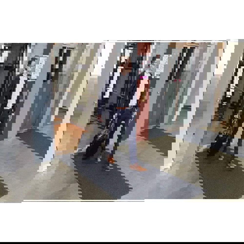 საოფისე ხალიჩა OEM IH150220MG Clean, 150x220cm, Entrance Mat, Midnight Grey