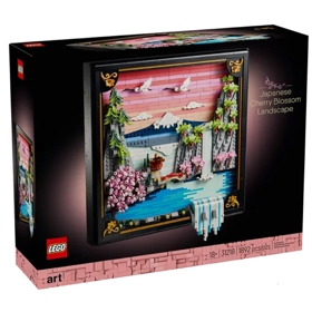 ასაწყობი კონსტრუქცია Lego 31218 ART Japanese Cherry Blossom Landscape, Prefabricated Construction