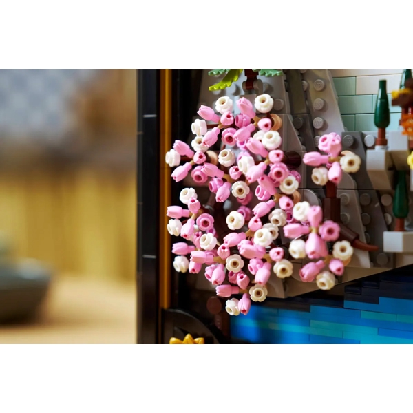 ასაწყობი კონსტრუქცია Lego 31218 ART Japanese Cherry Blossom Landscape, Prefabricated Construction