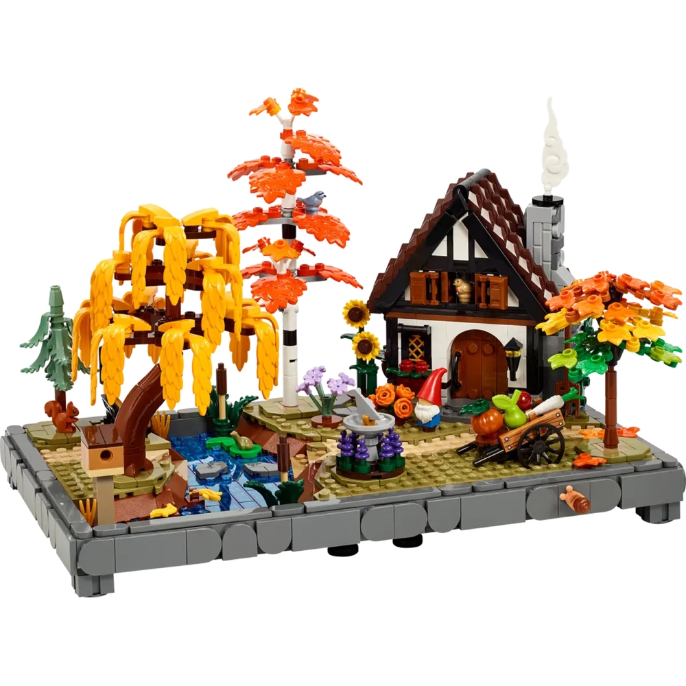 ასაწყობი კონსტრუქცია Lego 11372 Icons Autumn Cottage Garden, Prefabricated Construction