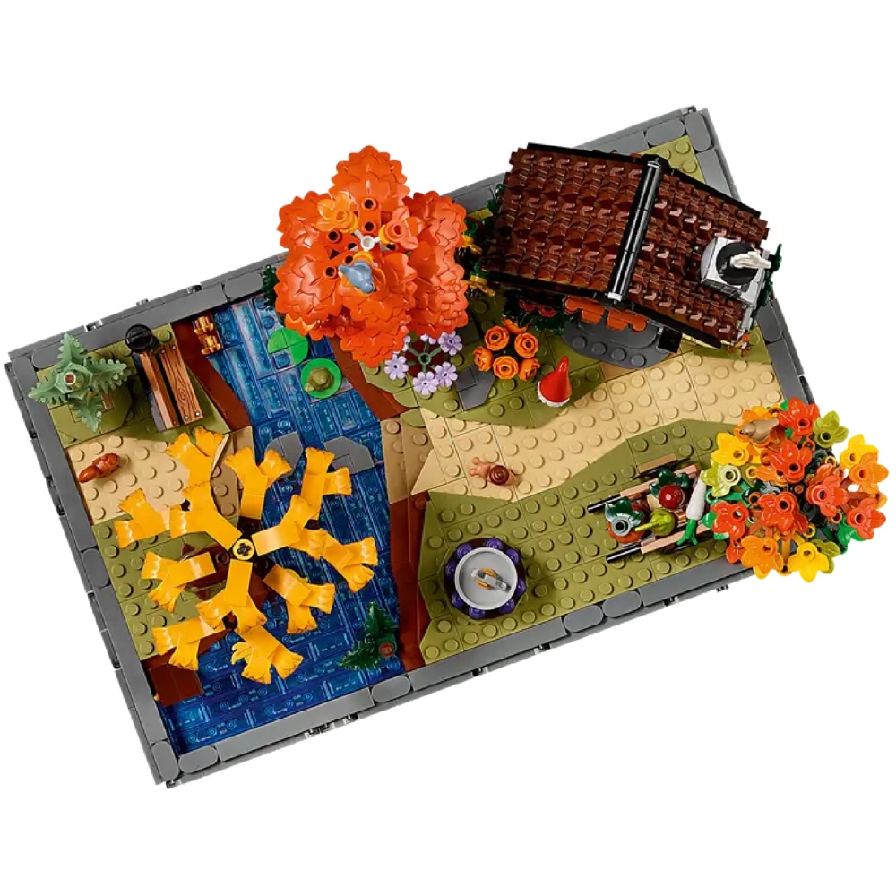 ასაწყობი კონსტრუქცია Lego 11372 Icons Autumn Cottage Garden, Prefabricated Construction