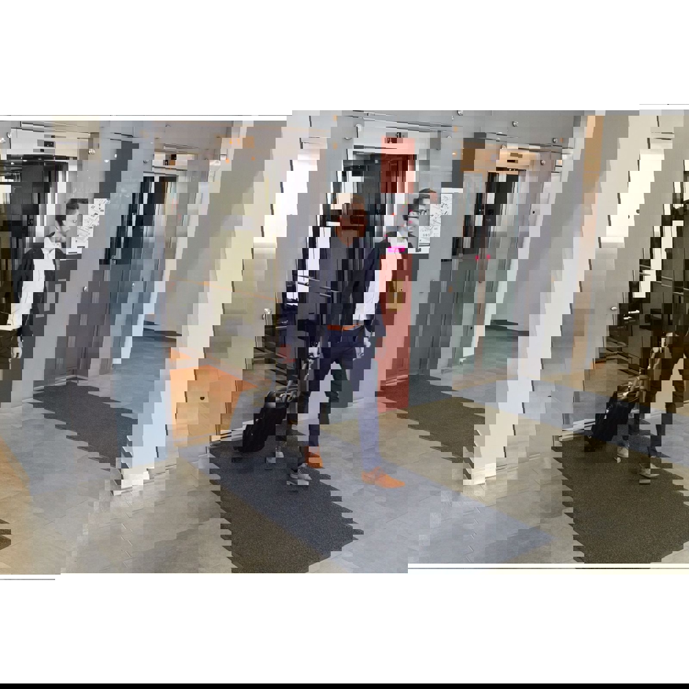 საოფისე ხალიჩა OEM IH115240MG Clean, 115x240cm, Entrance Mat, Midnight Grey