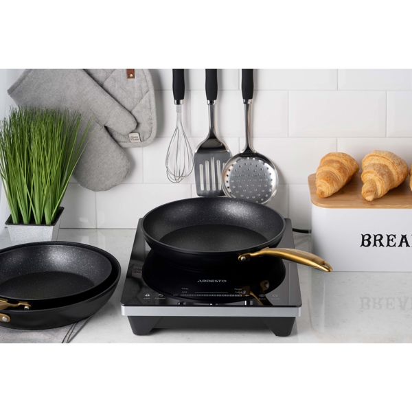 Fry Pan Ardesto AR1926BM Black Mars Sparkle, 26cm, Black