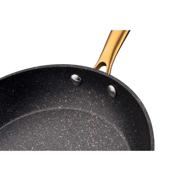 Fry Pan Ardesto AR1924BM Black Mars Sparkle, 24cm, Black