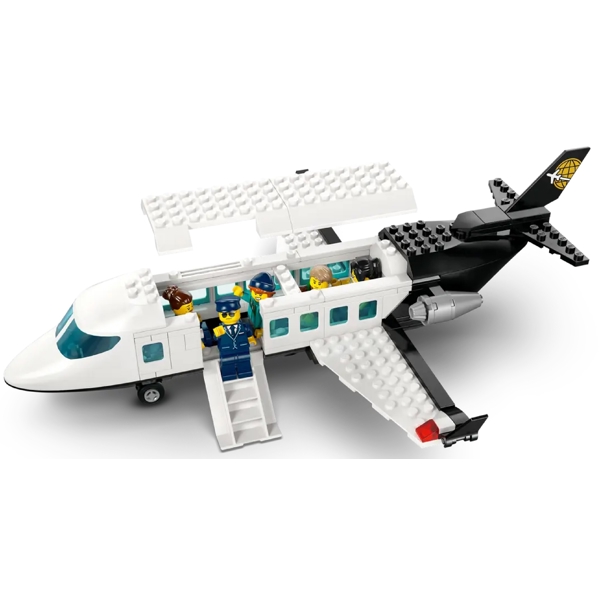 ასაწყობი კონსტრუქცია Lego 60502 City Airport with Airplane V29, Prefabricated Construction