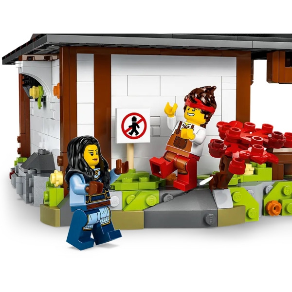 ასაწყობი კონსტრუქცია Lego 71858 NinjaGo Four Weapons Blacksmith 15th Anniversary, Prefabricated Construction