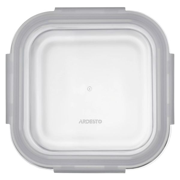 კონტეინერი Ardesto AR1280BSQ Gemini, 0.8l, Food Storage Container, Transparent