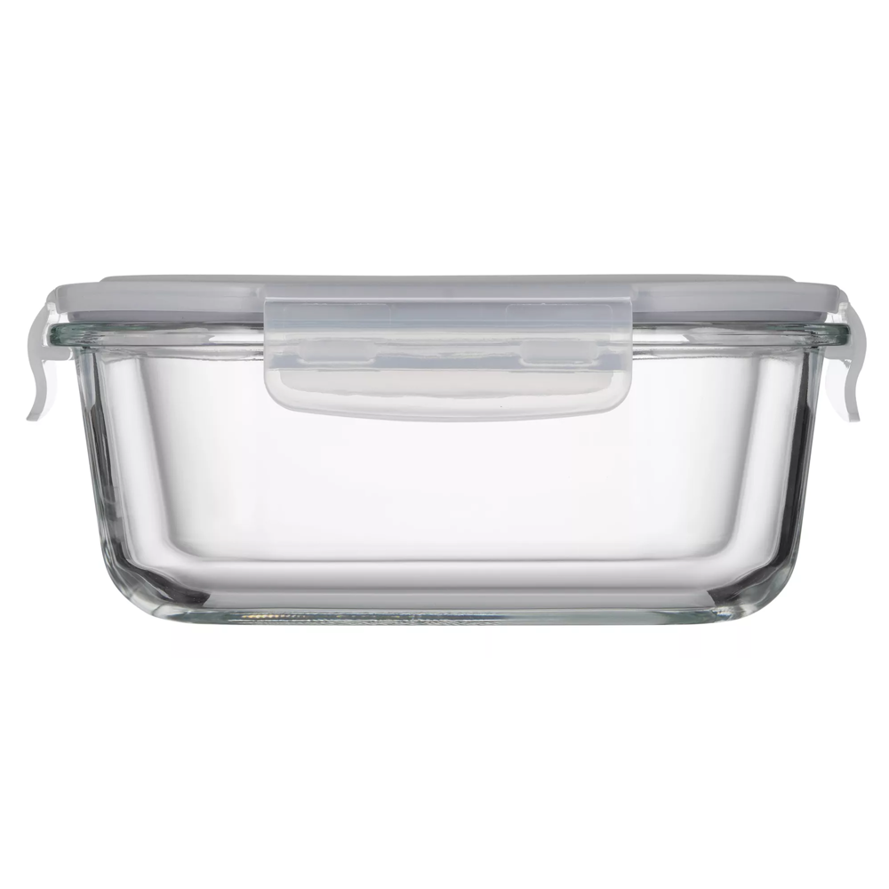 კონტეინერი Ardesto AR1250BSQ Gemini, 0.5l, Food Storage Container, Transparent