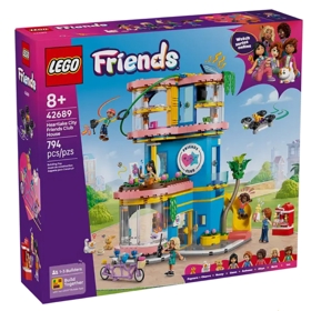 ასაწყობი კონსტრუქცია Lego 42689 Friends Heartlake City Friends Club House, Prefabricated Construction