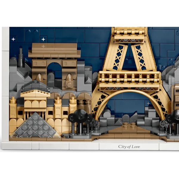 ასაწყობი კონსტრუქცია Lego 21064 Architecture Paris – City of Love, Prefabricated Construction