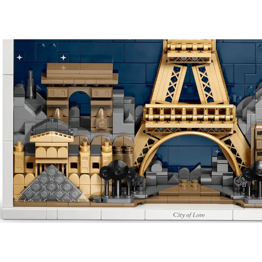 ასაწყობი კონსტრუქცია Lego 21064 Architecture Paris – City of Love, Prefabricated Construction