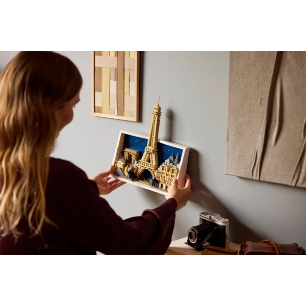 ასაწყობი კონსტრუქცია Lego 21064 Architecture Paris – City of Love, Prefabricated Construction