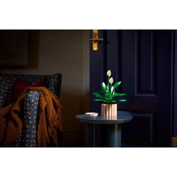 ასაწყობი კონსტრუქცია Lego 11504 The Botanical Collection Peace Lily, Prefabricated Construction