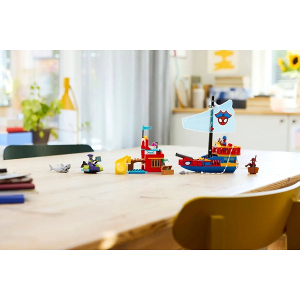 ასაწყობი კონსტრუქცია Lego 11208- Marvel Spidey Team Spidey Pirate Ship, Prefabricated Construction