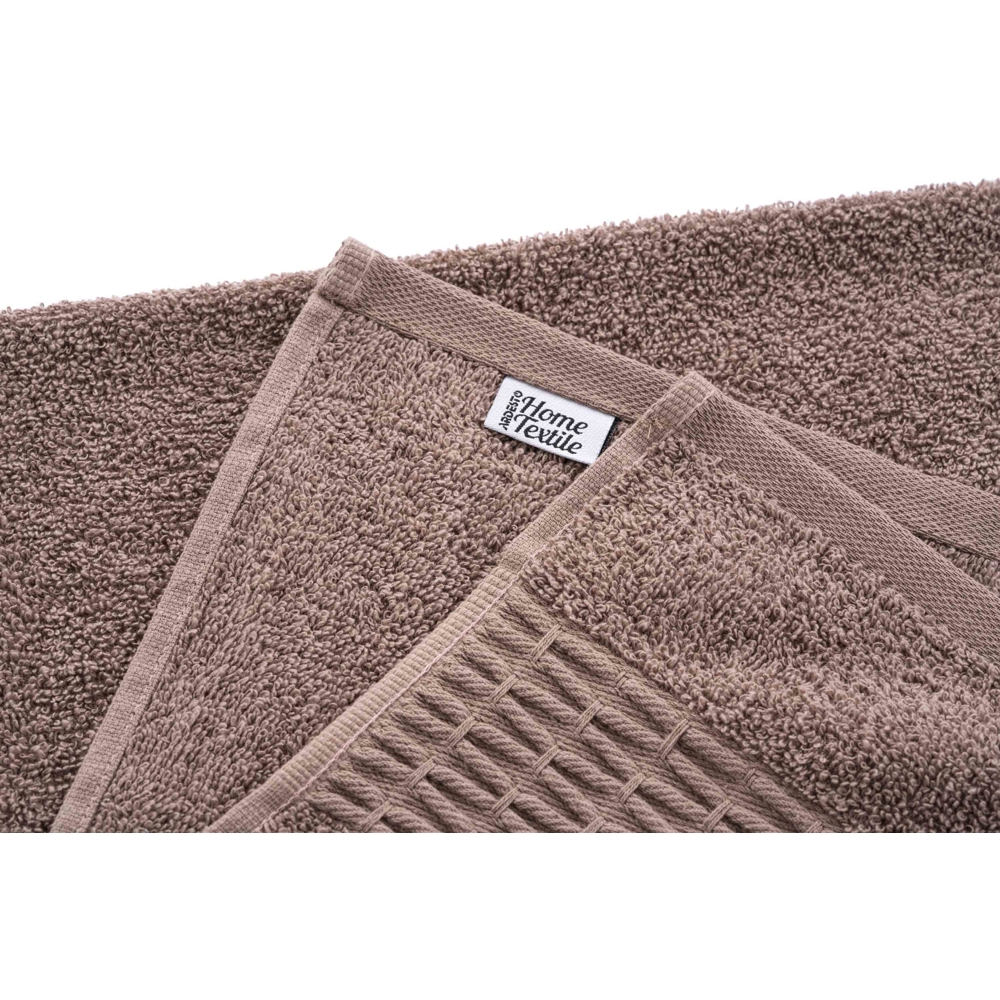 პირსახოცების ნაკრები Ardesto ART2357CA Terry Lotus, 2pcs, Towel Set, Brown