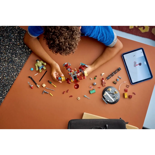 ასაწყობი კონსტრუქცია Lego 76343 Marvel Epic Battle: Hulkbuster vs. The Hulk, Prefabricated Construction