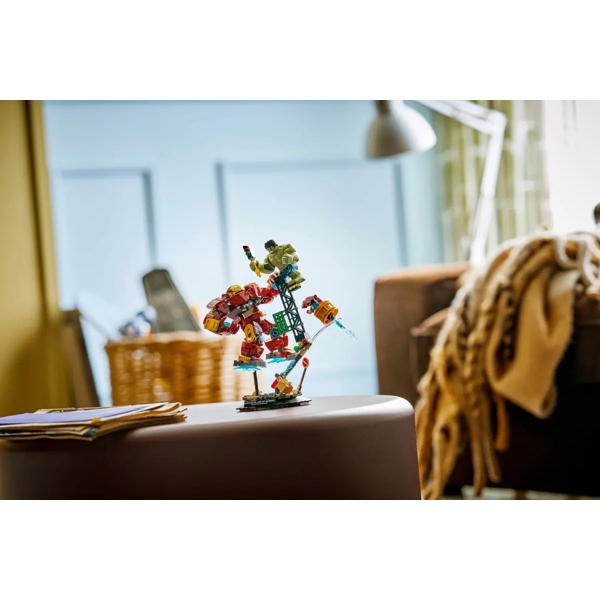 ასაწყობი კონსტრუქცია Lego 76343 Marvel Epic Battle: Hulkbuster vs. The Hulk, Prefabricated Construction