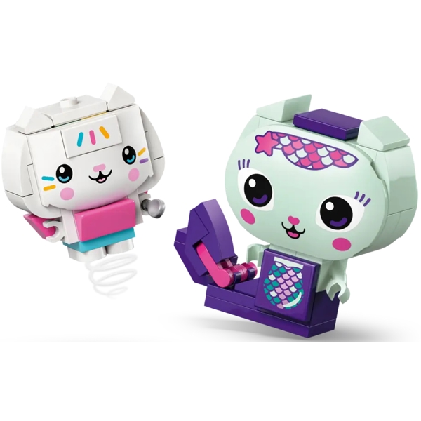 ასაწყობი კონსტრუქცია Lego 11215 Gabby's Dollhouse Gabby's Brick-Built Cat Friends, Prefabricated Construction