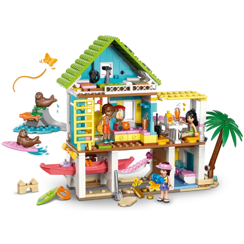 ასაწყობი კონსტრუქცია Lego 42699 Friends Beach House with Seals, Prefabricated Construction