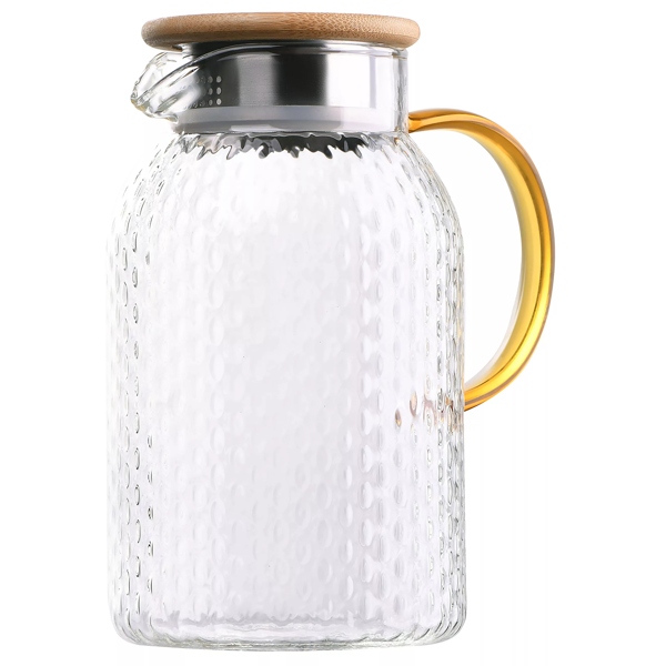 დოქი Ardesto AR2615BPG, 1.5l, Pitcher With Lid, Transparent
