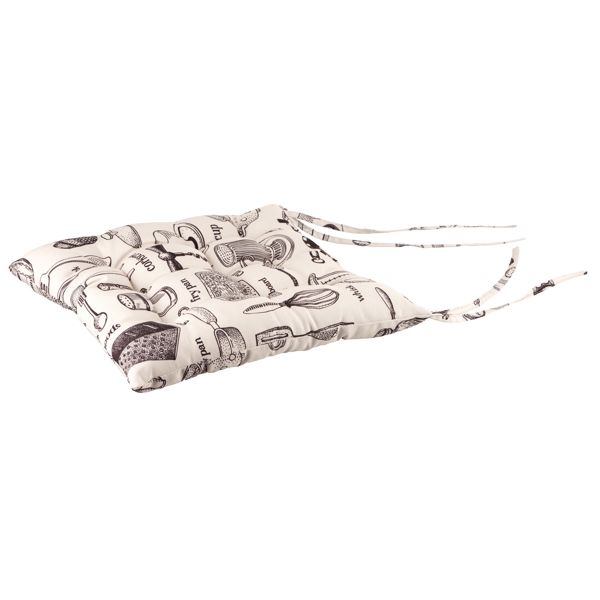 სკამის ბალიში Ardesto ART03KN Kitchen, Sitpad, Beige