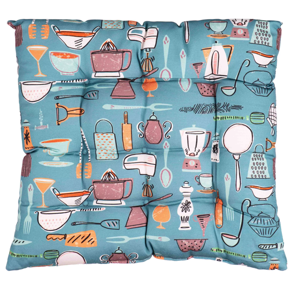 სკამის ბალიში Ardesto ART03CK Cookery, Sitpad, Blue