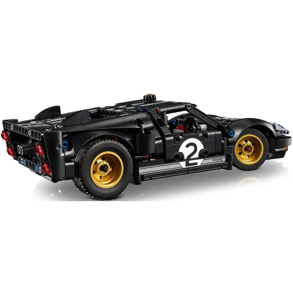 ასაწყობი კონსტრუქცია Lego 42223 Technic 1966 Ford GT40 MKII Race Car, Prefabricated Construction
