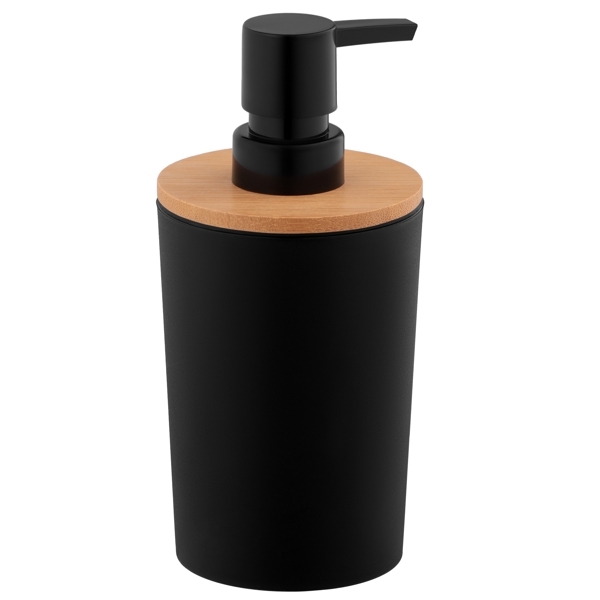 საპნის დისპენსერი Ardesto ARHB3104BB Minimalism, 0.38l, Soap Dispenser, Black