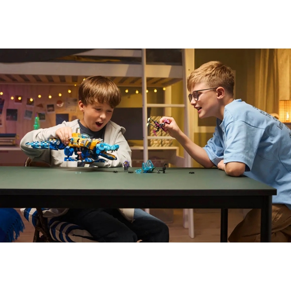 ასაწყობი კონსტრუქცია Lego 71512 Crocodile Submarine, Prefabricated Construction